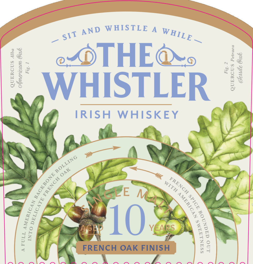 The Whistler 10-Year French Oak Finish Irish Whiskey