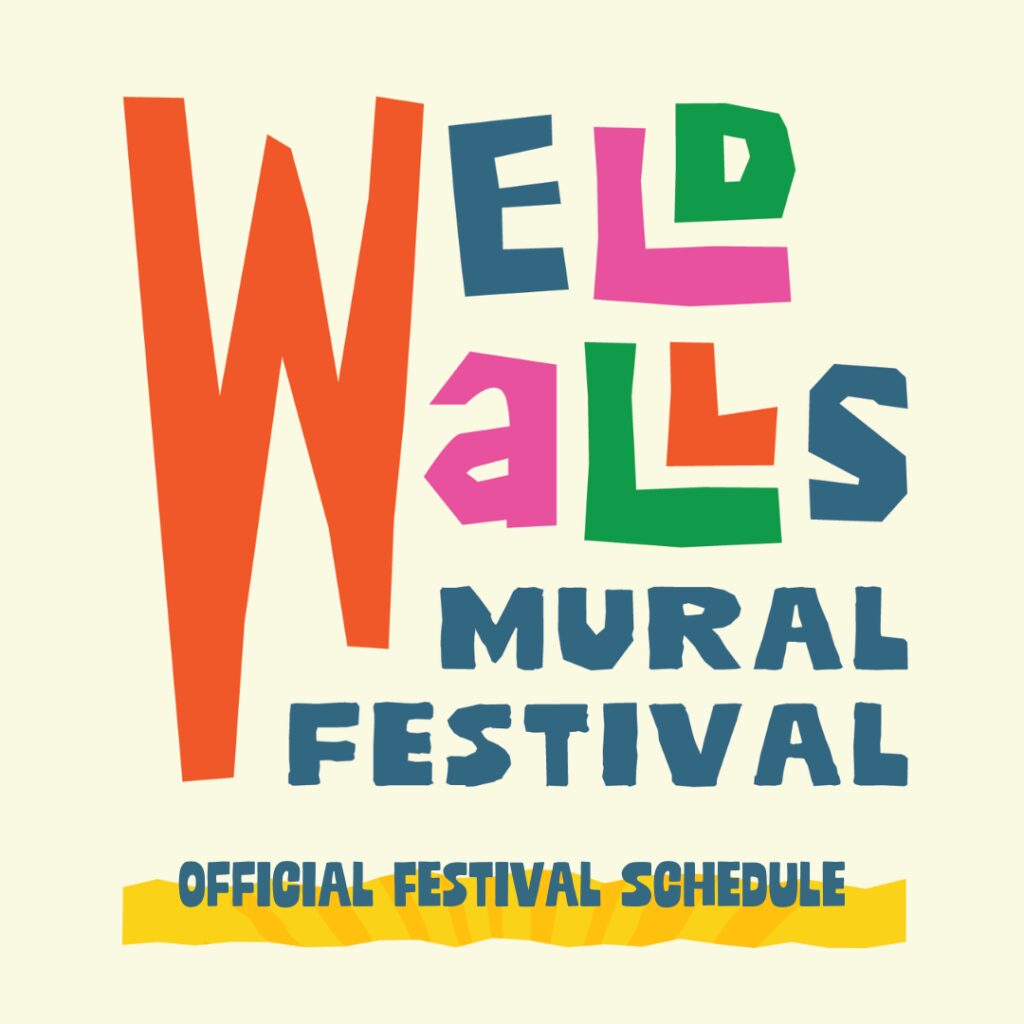 WeldWalls Mural Festival Announces Artist Lineup, Festival Schedule