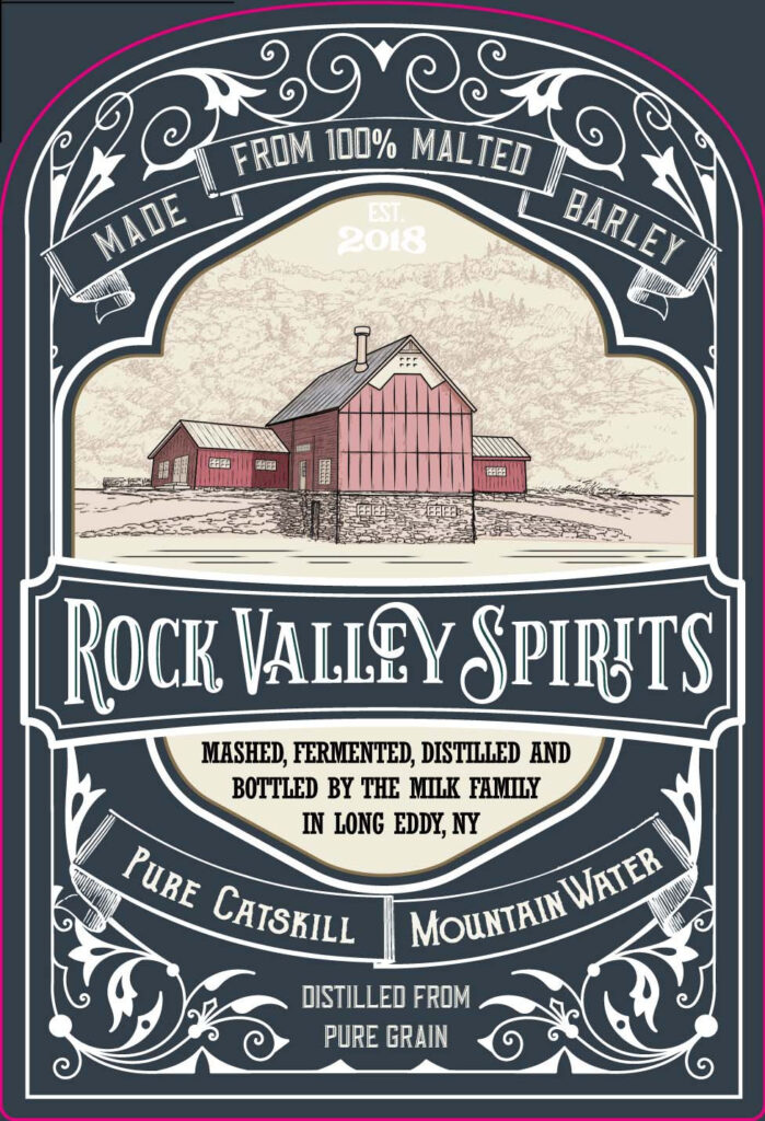 Milk Family Rock Valley Spirits Applewood Smoked Single Malt Whiskey