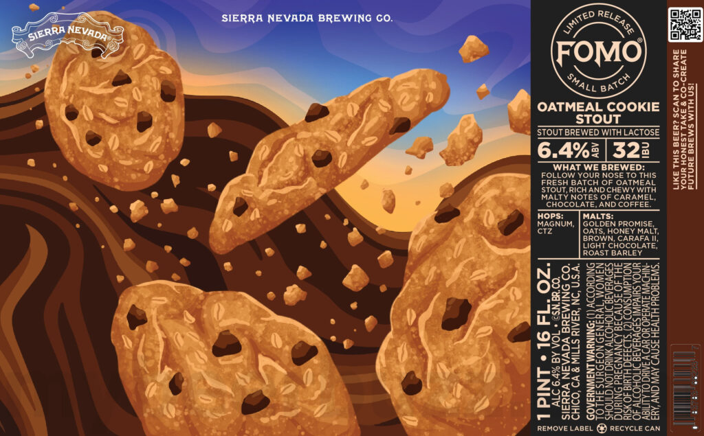 Sierra Nevada Adding FOMO Oatmeal Cookie Stout & Hazy Day IPA Collaboration
