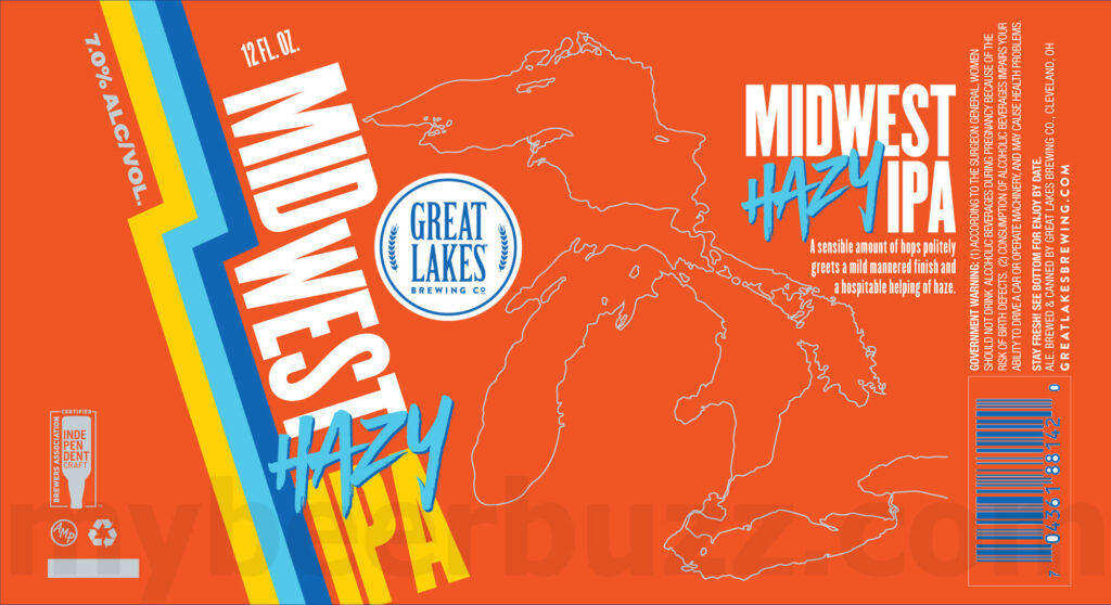 Great Lakes Brewing Co. Releases New Midwest Hazy IPA