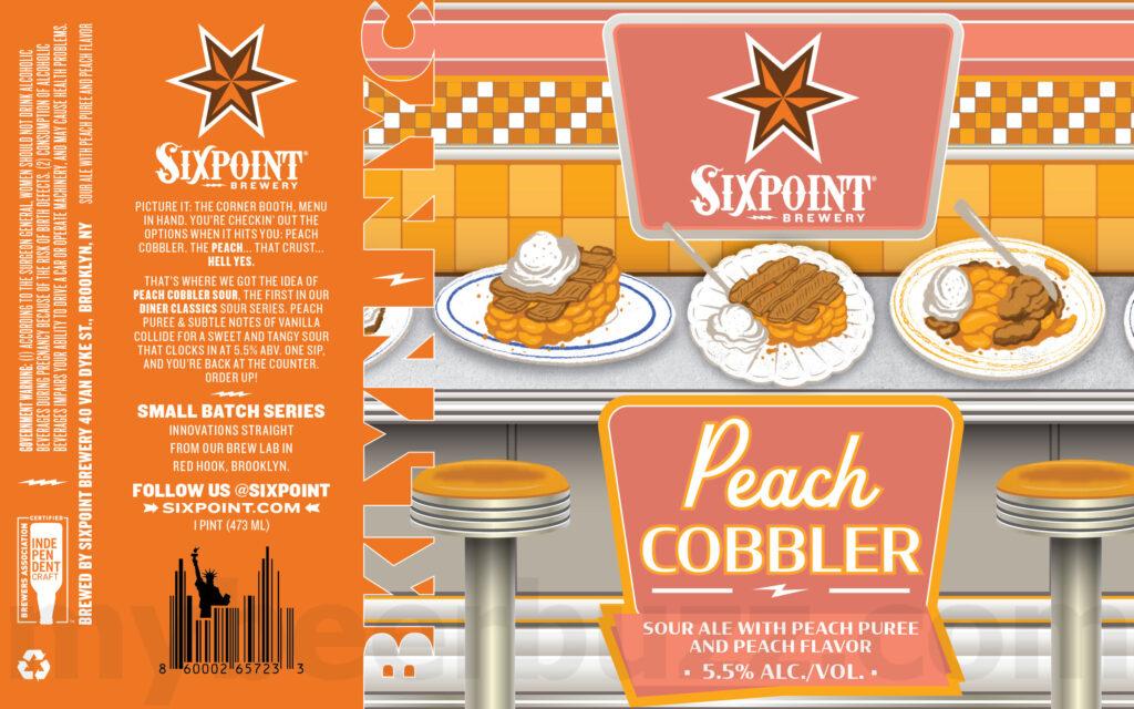 Sixpoint Adding Peach Cobbler & First Prize Lager