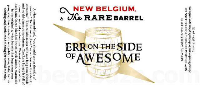 New Belgium & The Rare Barrel Collaborate On Err On The Side Of Awesome