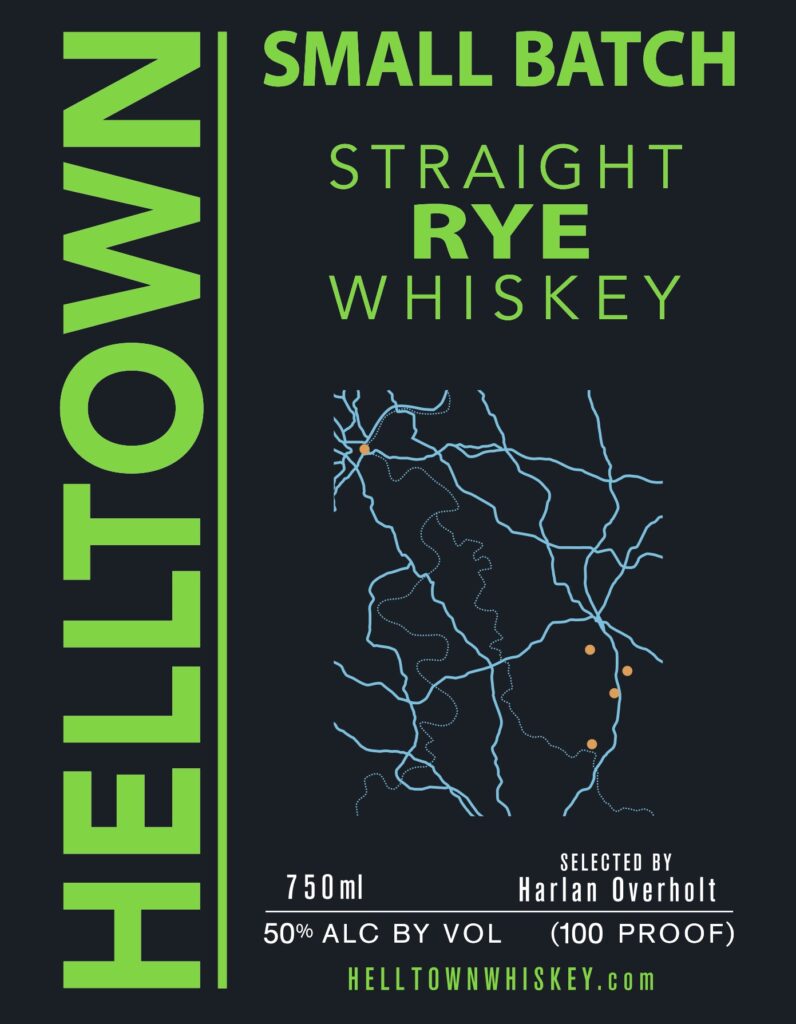 Helltown Whiskey Small Batch Straight Rye Whiskey