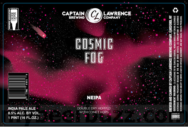 Captain Lawrence Working On Cosmic Fog & Soft Swerve Orange Creme Cans