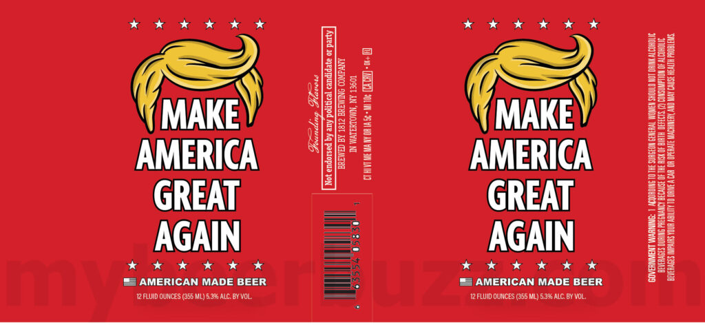 1812 Brewing Working On Ultra Maga Beer & Make America Great Again