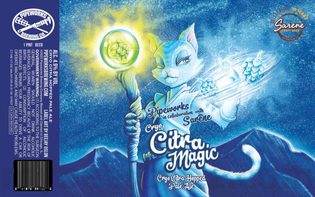 Pipeworks Adding Cryo Citra Magic Collaboration, Blood Orange Guppy & Pipeworks Pondering
