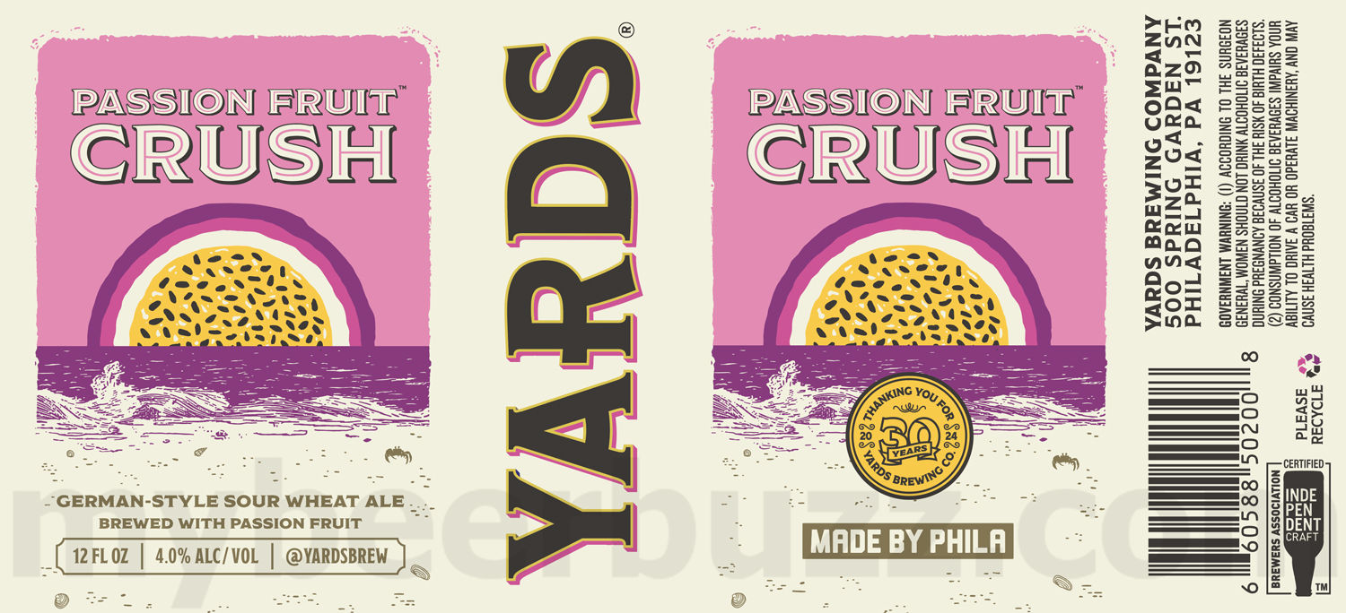 Yards Adding Watermelon Crush, Blueberry Crush & Passion Fruit Crush