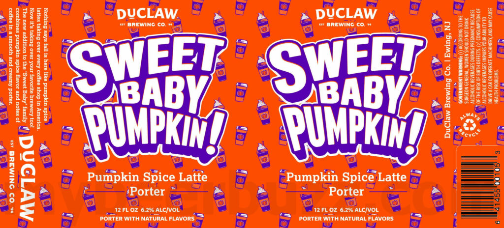 DuClaw Updating Sweet Baby Pumpkin!, Sweet Baby Java! & Sweet Baby Banana!
