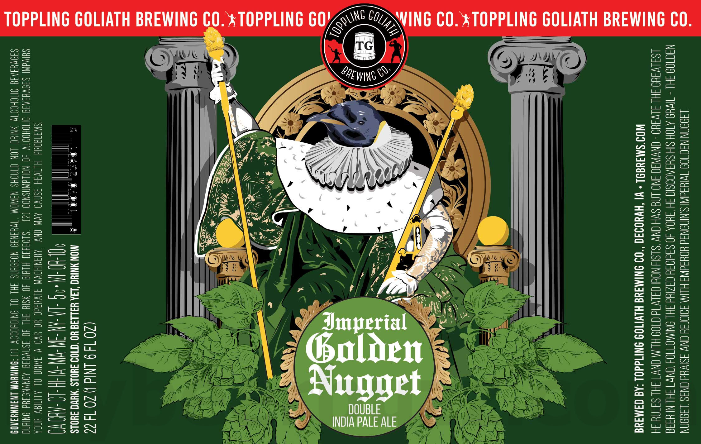 Toppling Goliath Adding Imperial Golden Nugget