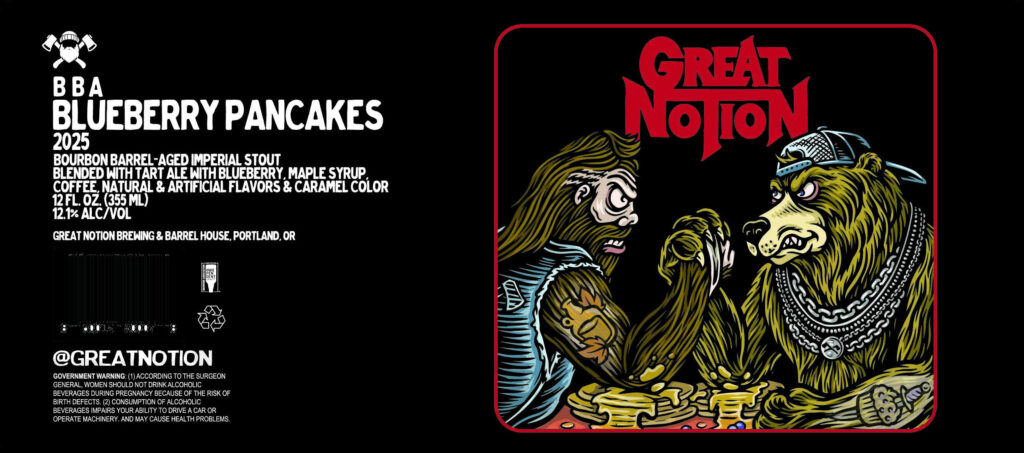 Great Notion Adding 2025 BBA Blueberry Pancakes & Triple Berry Shake