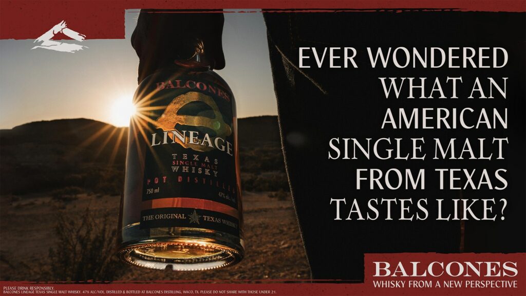 BALCONES DISTILLING SEES “WHISKY FROM A NEW PERSPECTIVE” IN LATEST CAMPAIGN