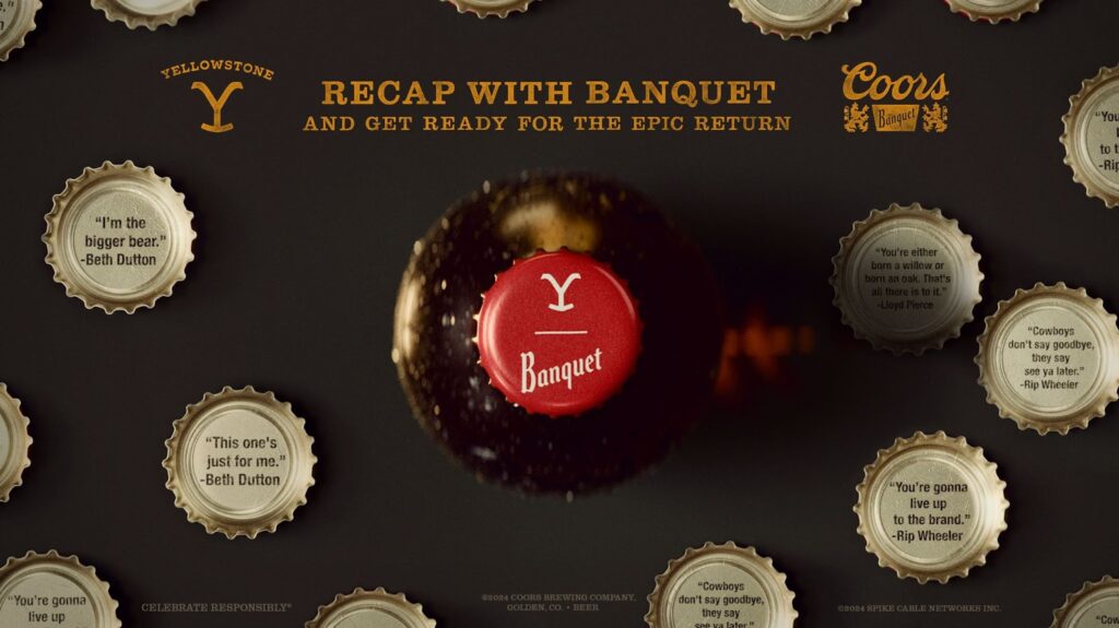 Coors Banquet Creates LTO Packaging Inspired by Yellowstone