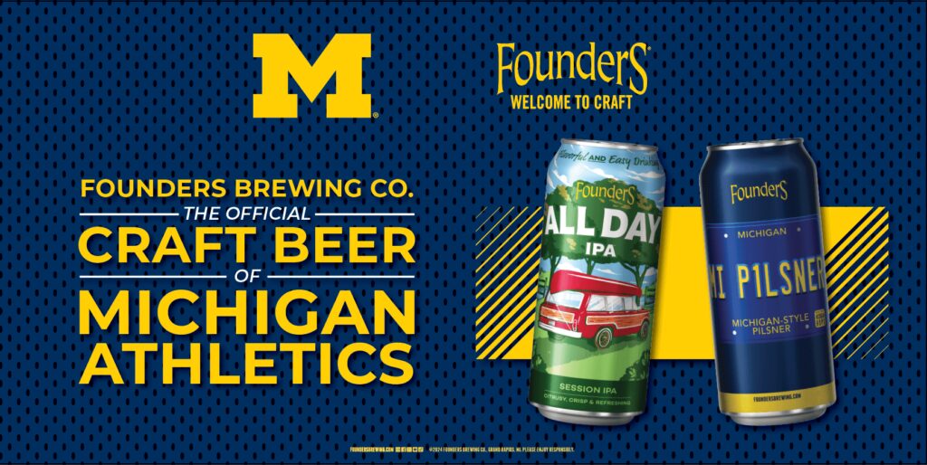 Founders Brewing Is A Proud Sponsor Of University Of Michigan Athletics
