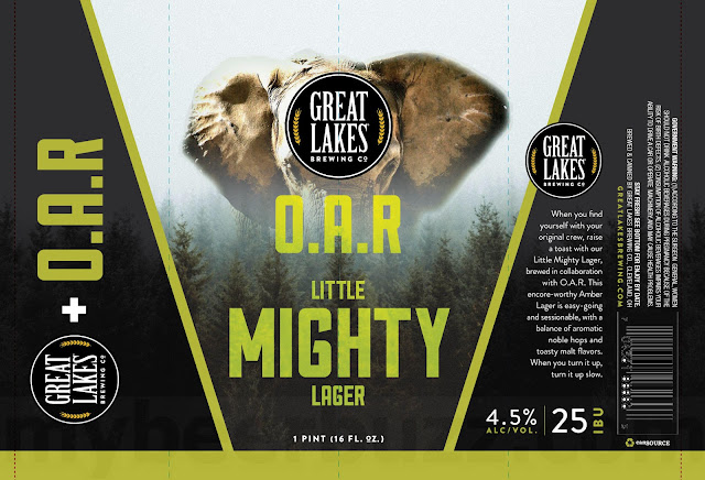 Great Lakes Adding O.A.R. Little Mighty Lager 16oz Cans