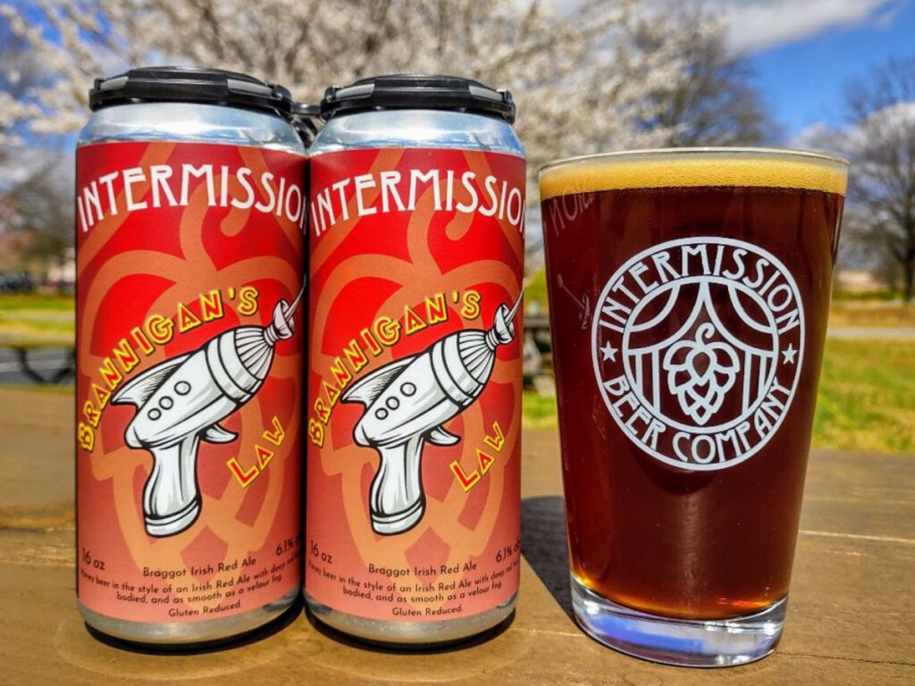 Intermission Beer Brannigan’s Law Returns