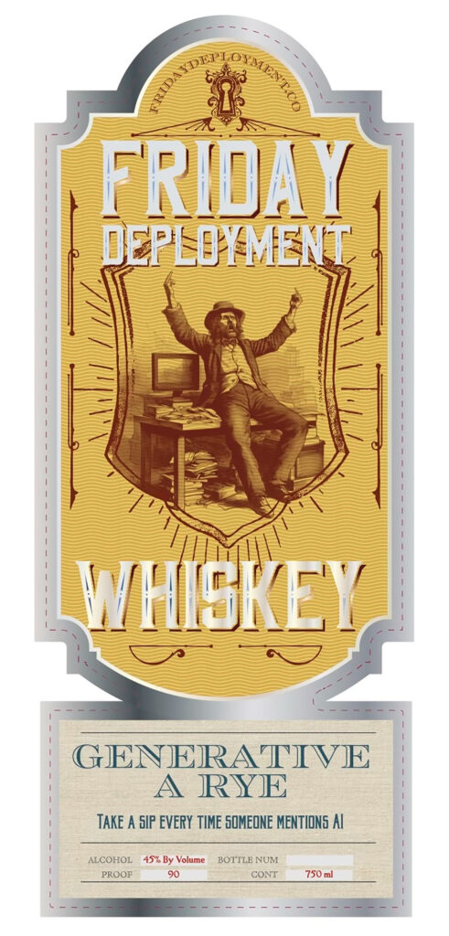 The Block Distilling Generative A Rye Friday Deployment Whiskey