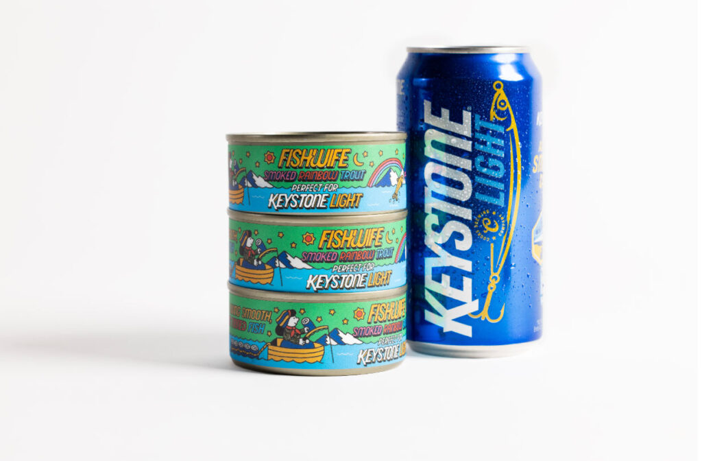 Keystone Light Releases Tinned Fish with Fishwife