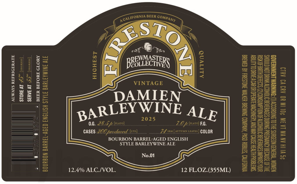 Firestone Walker Adding Damien Barleywine Ale & Fourth Meal At Gracelend Coming To Brewmaster’s Collective / Pear Saison