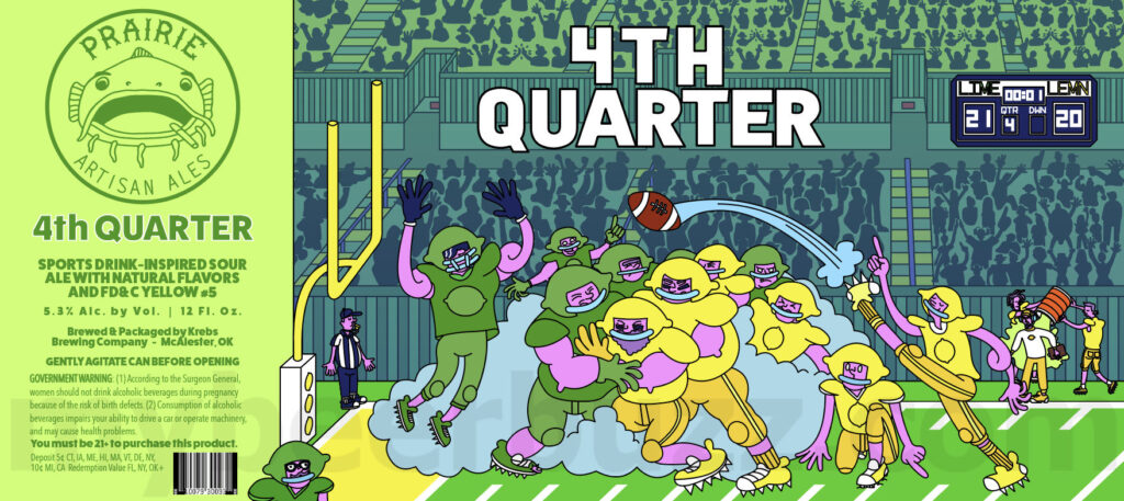 Prairie Artisan Ales Adding 4th Quarter Sports Drink-Inspired Sour & Karate Chimp