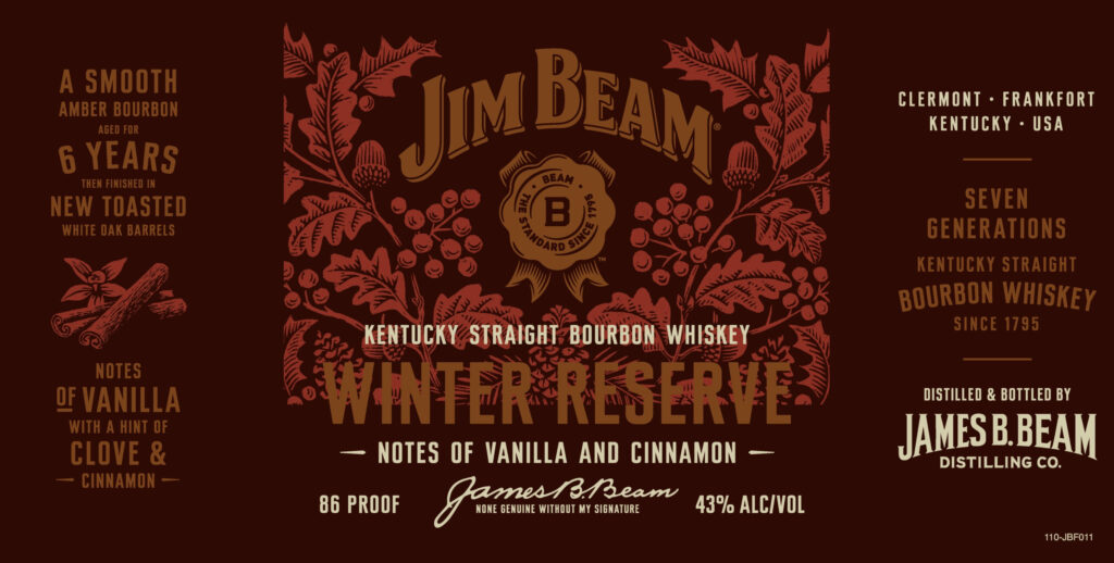 Jim Beam Winter Reserve 6-Year Kentucky Straight Bourbon Whiskey