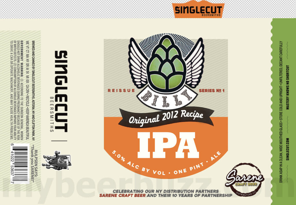 Singlecut Beersmiths Adding Billy & On A Submarine Mission
