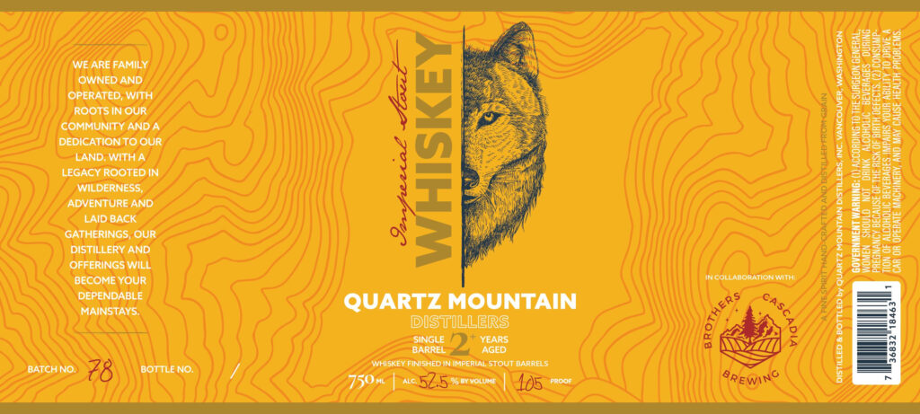 Quartz Mountain Distillers &Brothers Cascadia Brewing Collaborate On 2-Year Imperial Stout Whiskey