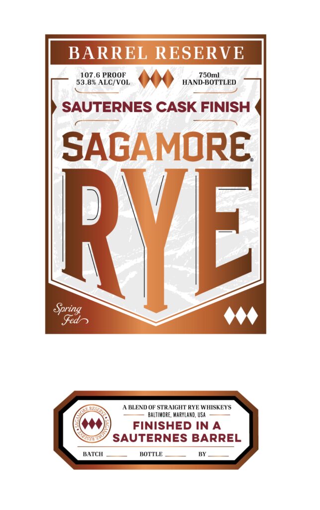 Sagamore Rye Sauternes Cask Finish Barrel Reserve