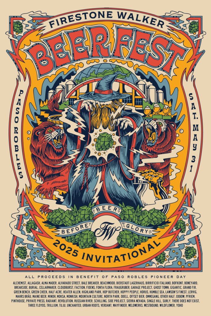 Brewery List & Tickets Announced for 2025 Firestone Walker Invitational