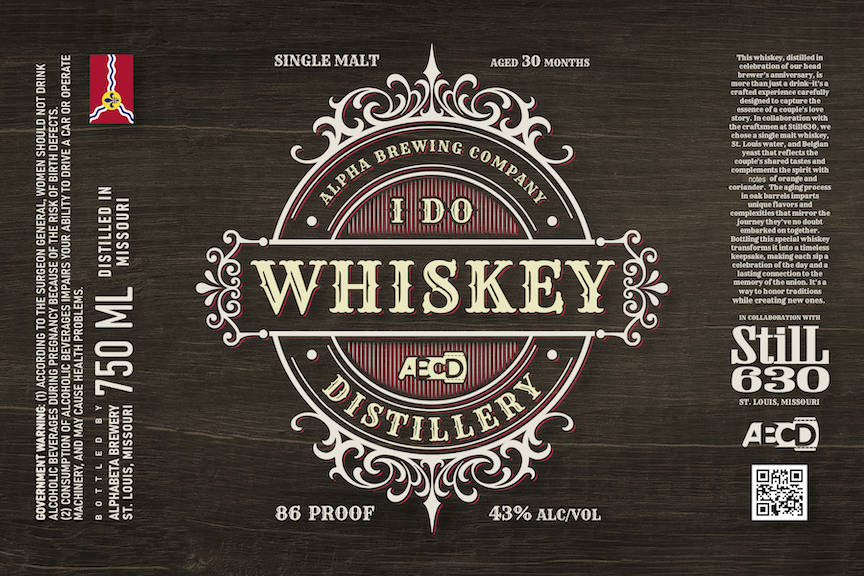 AlphaBeta Brewery Distillery I Do Whiskey