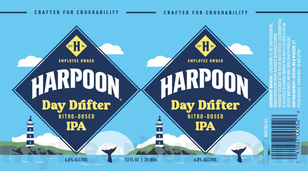 Harpoon Adding Day Drifter Nitro-Dosed IPA