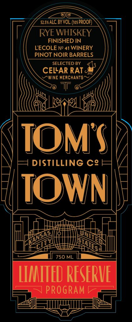Tom’s Town Distilling Limited Reserve Program Rye Whiskey