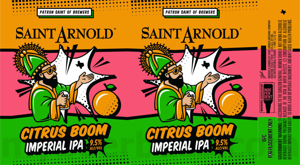 Saint Arnold Adding Citrus Boom Imperial IPA