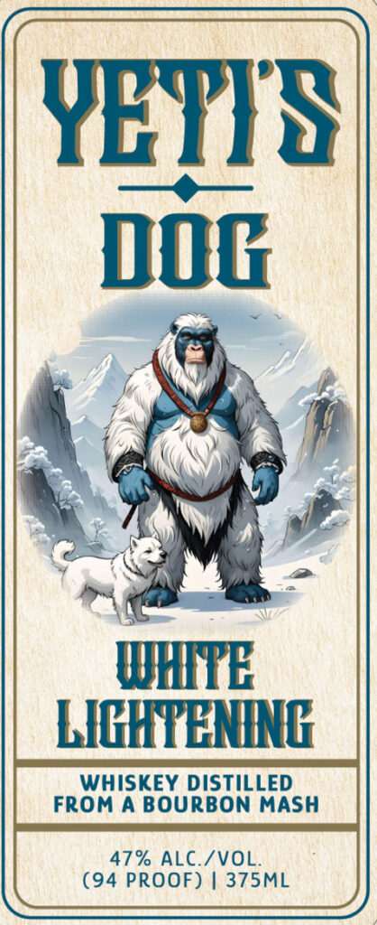 Spirits Of The Wasatch Yeti’s Dog White Lightning Whiskey