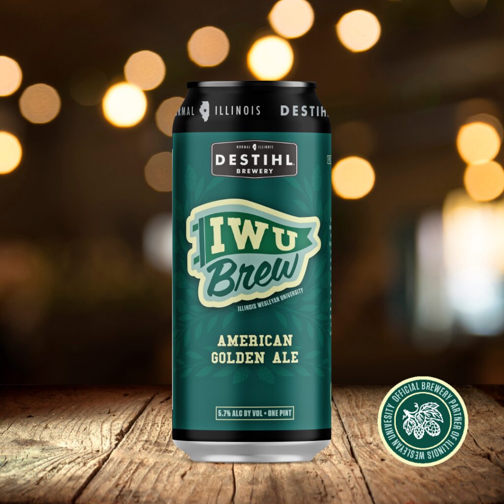 Illinois Wesleyan Launches “IWU Brew” Official Beer Collaboration with DESTIHL Brewery