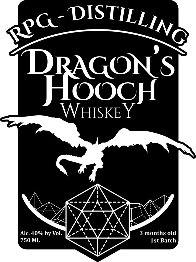 RPG Distilling Dragon’s Hooch Whiskey