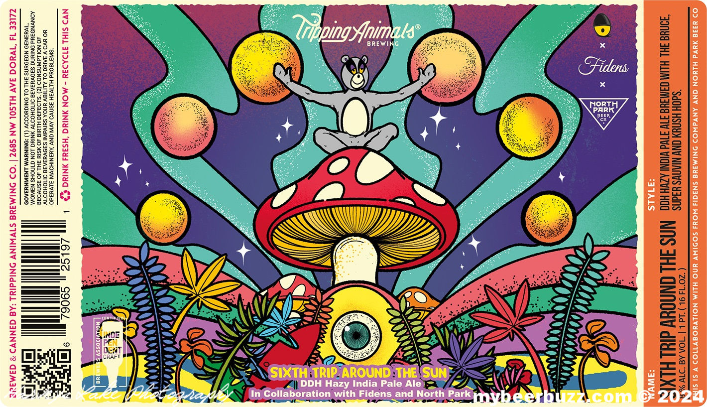 Tripping Animals Collaborating On Six Years On Earth, Crispy Six Years, Even More Six Years Fluff & Sixth Trip Around The Sun Collaborations