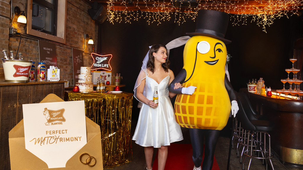 Miller High Life is giving away the ultimate dive bar wedding with Planters