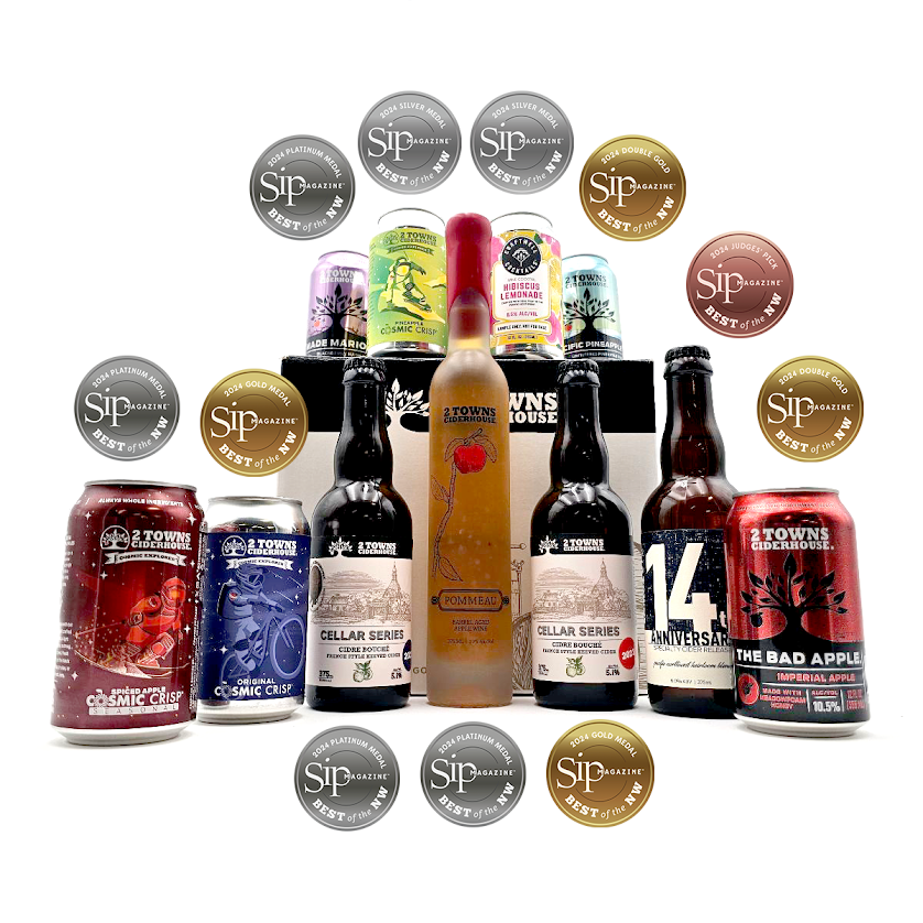 2 Towns Ciderhouse Wins Big at SIP Magazine’s Best of the Northwest Cider Awards