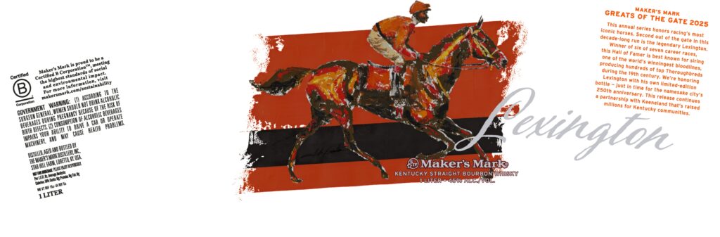 Maker’s Mark Great’s At The Gate 2025 Lexington Kentucky Straight Bourbon Whiskey
