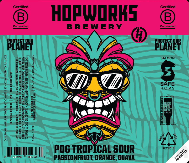 Hopworks Brewery Adding POG Tropical Sour, Ridiculous, Beestly Organic Honey Porter & Tree Frog Organic Pale Ale