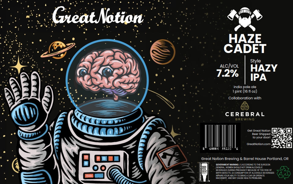 Great Notion Adding Haze Cadet Collaboration, Easy Lift, Sup Dog, Fresh Hop Van Beer, Fresh Hop Laser Wolf & Feniks