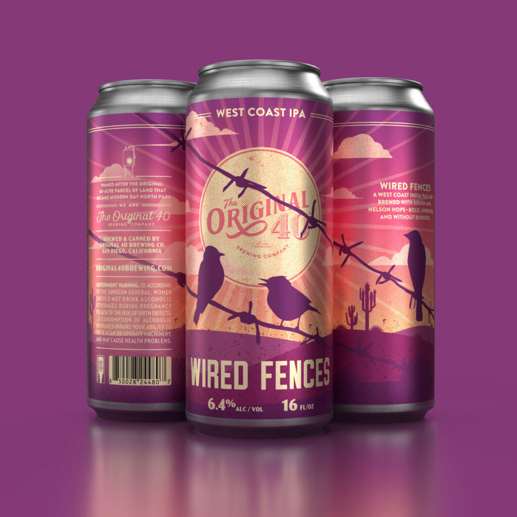 Original 40’s New Head Brewer Kyle Fjalstad to release first beer, Wired Fences West Coast IPA, on Thursday