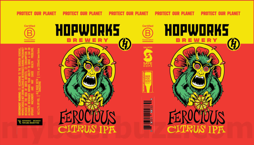 Hopworks Adding Ferocious Citrus IPA