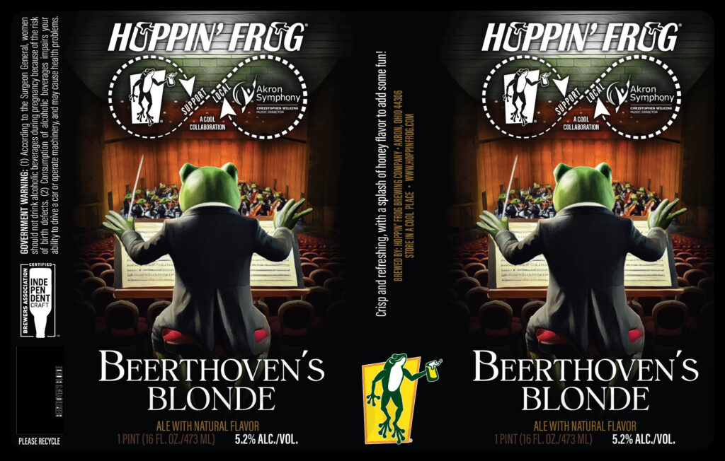 Hoppin’ Frog Adding Beerthoven’s Blonde Collaboration