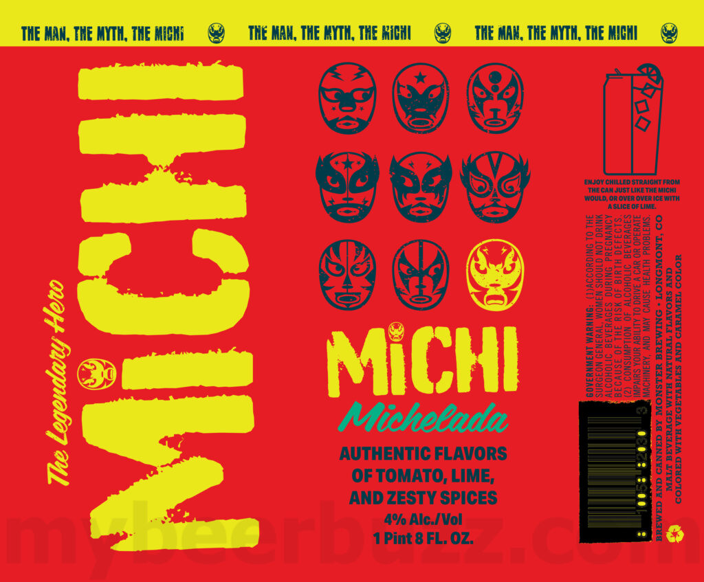 Monster Brewing Adding Michi Michelada & Michi Chelada Lime