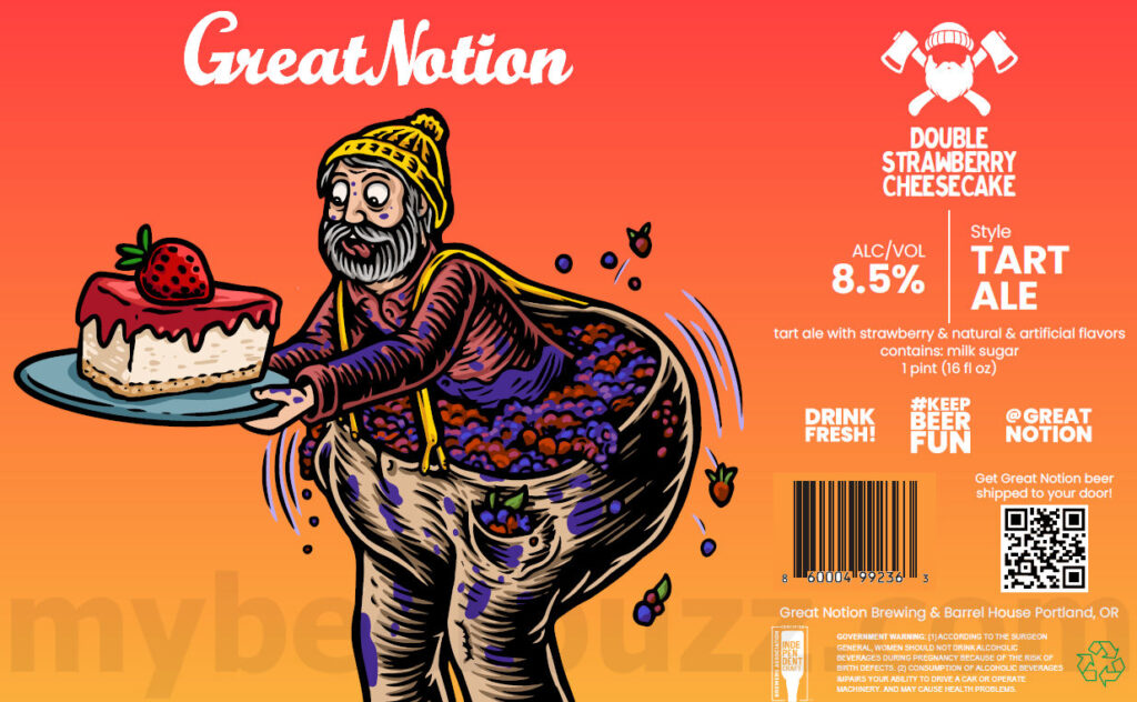 Great Notion Adding Double Strawberry Cheesecake & Fresh Hop Juice Jr.