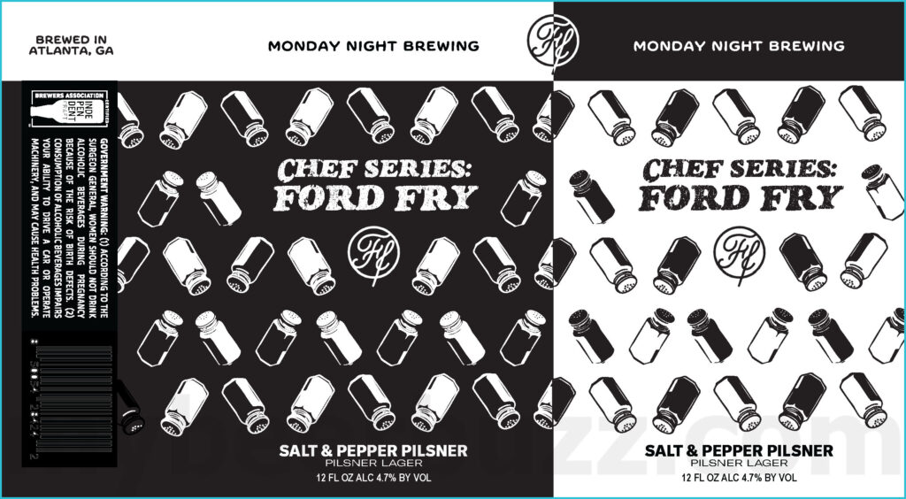 Monday Night Adding Chef Series: Ford Fry Salt & Pepper Pilsner / Good Times / Breakfast Anti Meridiem