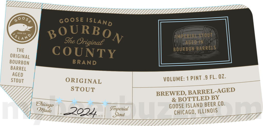 Goose Island Bourbon County Brand Stout Original 2024–Your First Peek