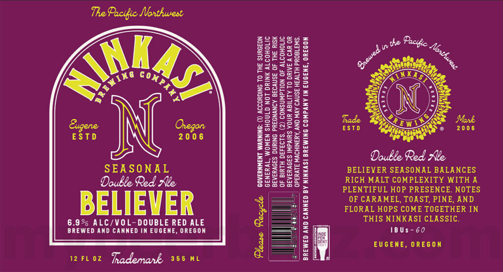 Ninkasi Believer Double Red Ale Returning In New Retro Packaging / XPA